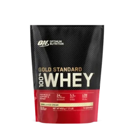 100% Whey Gold Standard - Optimum Nutrition (vanilková zmrzlina, 450 g) (4248-1-450g-vanilkova-zmrzlina)