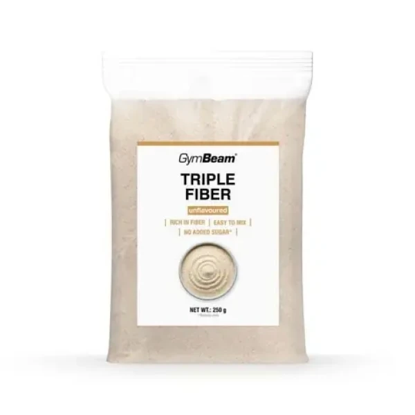 Triple Fiber - GymBeam (bez príchuti, 250 g) (111109-1-250g-unflavored)