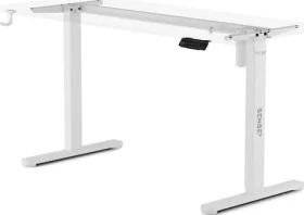 SENSE7 Nohy/Elektrický rám k písaciemu stolu biela (5902659847522)