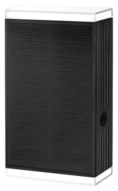 Immax SUN Easy čierna / Vonkajšie solárne LED osvetlenie / nástenné / IP44 / 4000K (08514L)