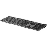 HP 720 čierna / Bezdrôtová klávesnica / nabíjacia / multidevice / USB+BT / CZ+SK (9T5B1AA#BCM)