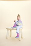 Affenzahn Snow Boot Vegan Purple/Yellow Owl zimné barefoot topánky 27 EUR