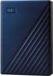 WD WD My Passport for Mac WDBK6C0060BBL - Festp - verschlusselt - 6 TB - extern (tragbar) - USB 3.2 Gen 1 - 256-Bit-AES - Blau