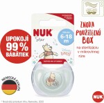 NUK Cumlík Star DISNEY Macko Pú 6-18m. box