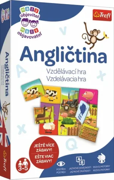 Trefl - Hra - Vzdelávacia hra Malý objaviteľ: Angličtina
