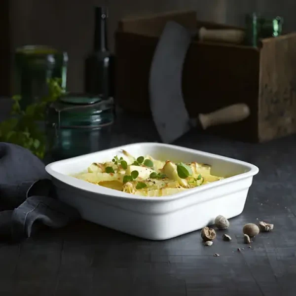 Pillivuyt GÉNÉRALE Forma na lasagne / Forma na lasagne / 24 x 24 cm / Porcelán (250424BL1)