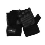 Fitness rukavice Pre WristWraps Black - GymBeam (M, čierna) (104725-2-M)