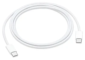IPhone biela / Dátový kábel / USB-C na USB-C / PVC / OEM (57983130209)
