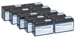 Avacom AVA-RBP10-12090- Kit / Batéria pre UPS / CyberPower IBM Lenovo PowerWalker / 10 ks / VRLA (AVA-RBP10-12090-KIT)