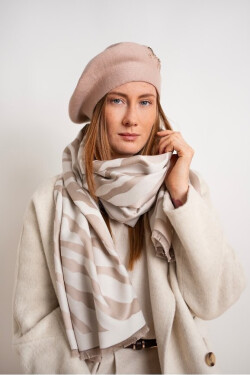 Šatka Art Of Polo 25232 Allure světle béžová Univerzální