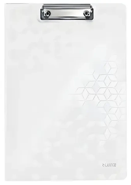 Leitz Podložka na písanie Wow biela /A4/ s krycou doskou (41990001)