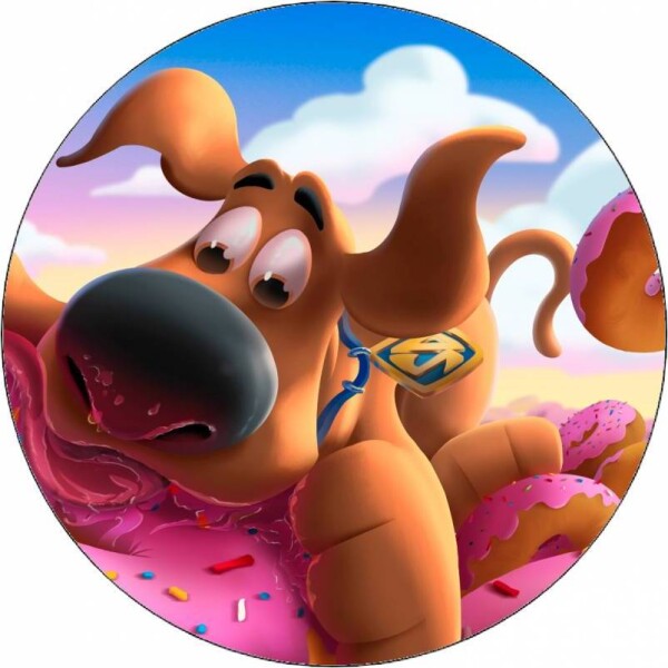 Jedlý papier Scooby a donut 19,5 cm - Pictu Hap - Pictu Hap