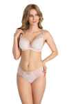 Dámske brazilky 854 Romantic vibe - GORSENIA Béžová M