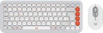 Logitech POP Icon Combo biało-pomarančový (920-013276)