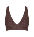 Dámská podprsenka Sloggi Zero Feel Lace 2.0 Top hnědá BROWN