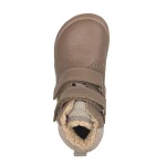 Dievčenské zimné barefoot topánky PRO-tex BEKA DARK PINK - 24