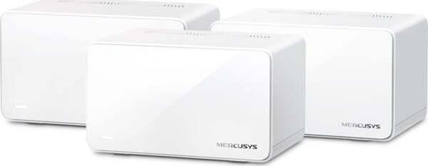 Mercusys MERCUSYS Halo H90X(3-pack) WiFi6 Mesh (AX6000,2,4GHz/5GHz,1x2,5GbELAN/WAN,2xGbELAN/WAN)