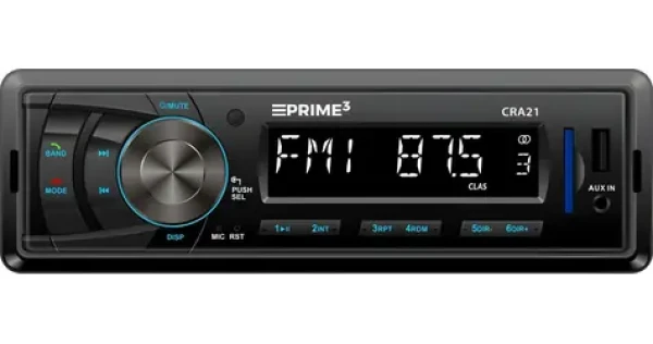 CRA21 rádioprehrávač / Prenosný prehrávač / Bluetooth / FM tuner / Handsfree (PRIME3 CRA21)
