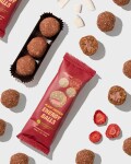 Vilgain Plant Protein Energy Balls BIO – Jahoda s kokosom 45 g (3 x 15 g)