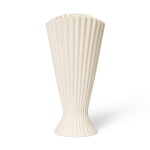 Ferm LIVING Designová váza Fountain Off White 23 cm