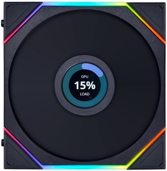 Lian Li Lian Li UNI FAN TL LCD Wireless Lüfter, ARGB, PWM - 140mm, schwarz