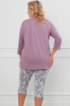 Talianska móda Ibena r.3/4 sp.3/4 farba:heather/print S