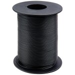 Donau Elektronik 125-S25-1 opletenie / lanko, 1 x 0.25 mm², čierna, 25 m; 125-S25-1