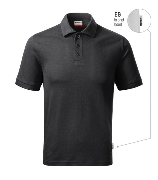 Resist Heavy Polo tričko ebony gray 94 (štítok značky) M
