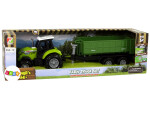 Mamido Traktor odnímateľný príves Farm Sound Green