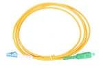 Extralink LC/UPC-SC/ APC žltý / Patchcord / Jednomódový / Simplex / G652D / 2 m (EX.1391)