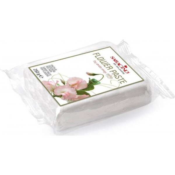 Modelovacia hmota na kvety - biela 250 g Flower Paste - Saracino - Saracino