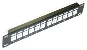 Xtendlan / Patch panel / 10" / 12 portov / 1U / Cat6 (PPO-12STP)