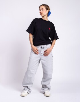 Carhartt WIP W' Pierce Pant Straight Black chalk wash 25