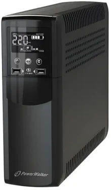 PowerWalker VI 1200 CSW FR / Záložný zdroj UPS / 1200 VA / čistá sínusová vlna / LCD displej (VI 1200 CSW FR)