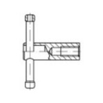 TOOLCRAFT 137876 kolíková matica M16 DIN 6307 ocel leštené 1 ks; 137876