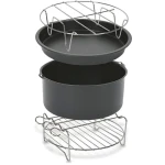TEFAL XA112010 čierna / Sada príslušenstva do fritézy Easy Fry XL / 4 ks