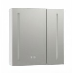 REA - Zrkadlová skrinka s LED osvetlením M1015-60 60x65 REA-M0102