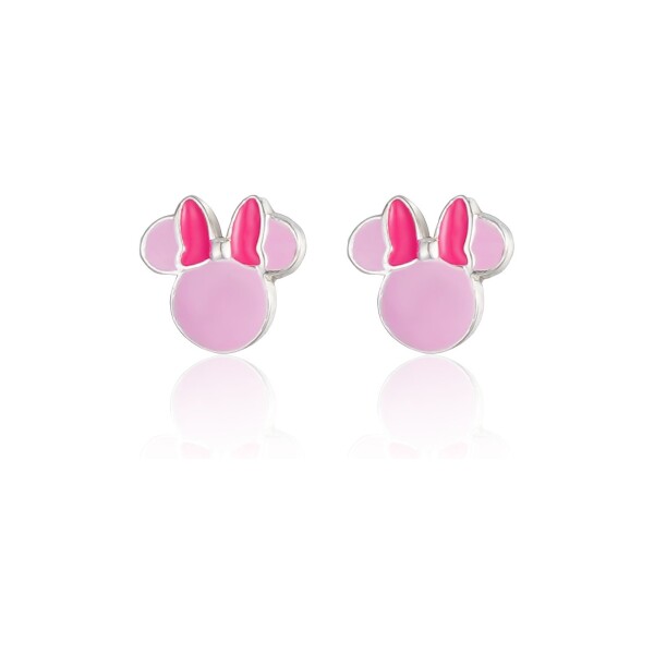 Disney Krásne oceľové náušnice Minnie Mouse Mini ES00103SL.CS