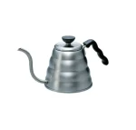 Hario Buono Nerezová kanvica na vodu 1.2 L strieborná / pre pomalé zalievanie kávy v dripperi (VKB-120HSV)