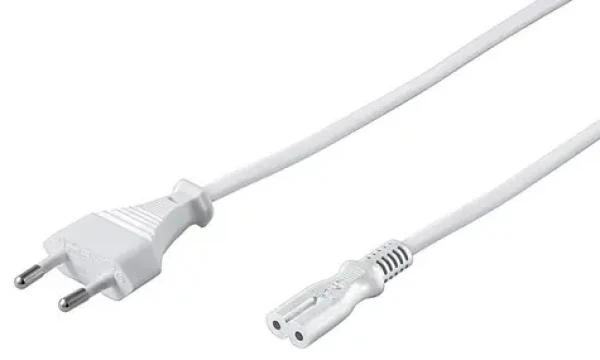 MicroConnect Power Cord EU C - C7 3M biela (PE030730W)