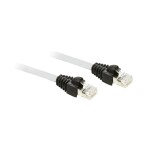 Schneider Electric 490NTW00002 RJ45 sieťové káble, prepojovacie káble CAT 5 SF/FTP 2.00 m zelená tienený 1 ks; 490NTW00002