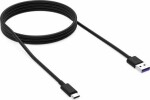 KRUX KRX0054 Nabíjací kábel USB-A - USB-C 1.2m čierna (KRX0054)