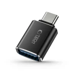 Tech-Protect UltraBoost čierna / OTG adaptér / USB-C (M) - USB-A (F)