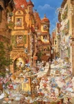 HEYE Puzzle Romantic Town: Vo dne