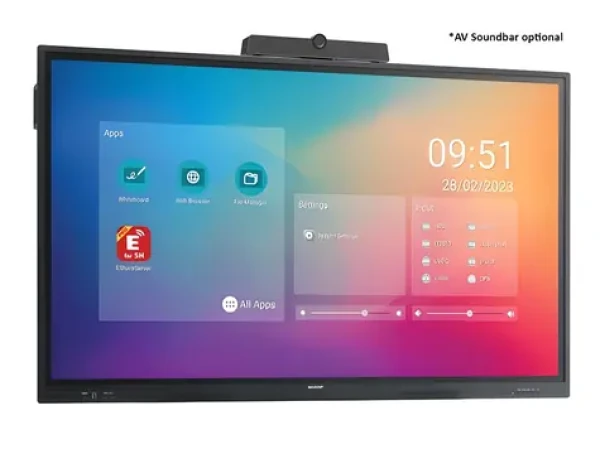 75" NEC PN-LC752 / Interaktívny dotykový displej / 4K UHD / IPS / Android 11 / Wi-Fi / HDMI + USB-C (60005892)