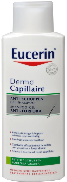 EUCERIN DermoCapillaire šampón proti mastným lupinám 250 ml