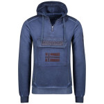 Unisex mikina Gymclass WU8270HGNO Tmavo modrá - GEONORWAY 2XL tmavě modrá