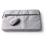 Nedis Puzdro na notebook s myšou 15-16" šedá / Puzdro na notebook / Myš 1600 dpi / Polyester 210D (NBSM15100GY)