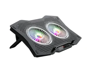 Havit F2072 RGB / chladiaca podložka pre notebook / pre 9" - 17" / 2x ventilátor / RGB (F2072)