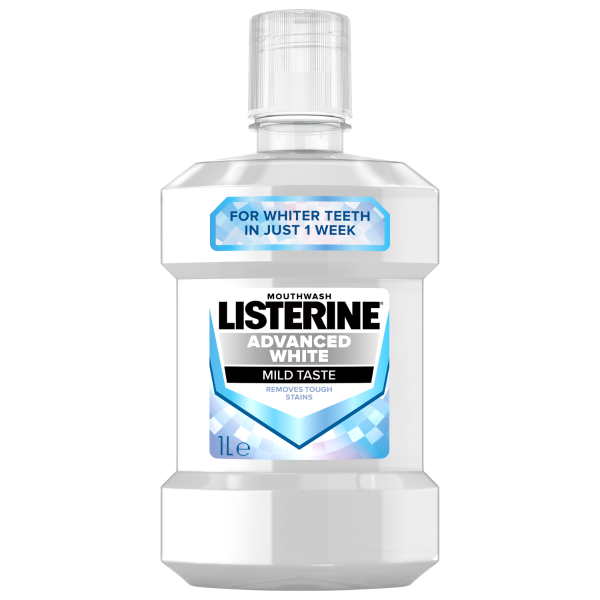 LISTERINE Advanced white mild taste 1000 ml